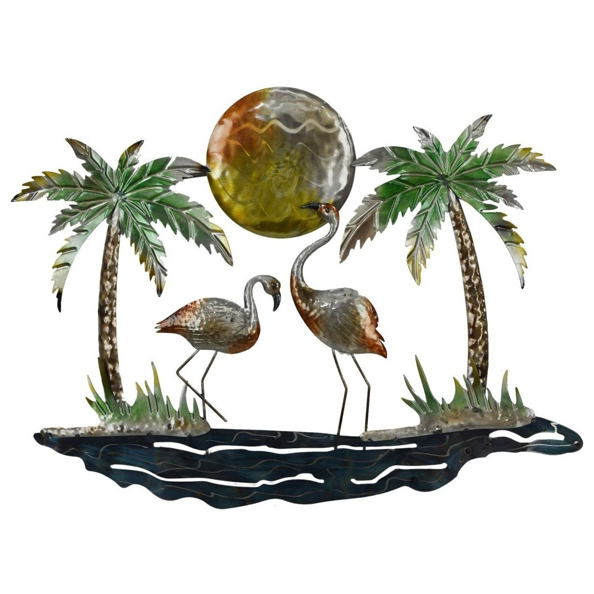 Signes Grimalt  Nástěnná Ozdoba Plameňáků  Hnědá