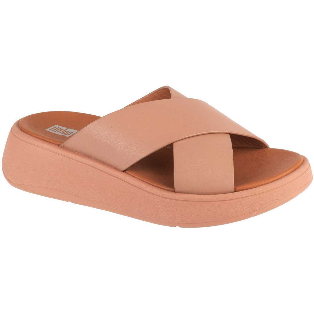 FitFlop  F-Mode Flatform  Béžová