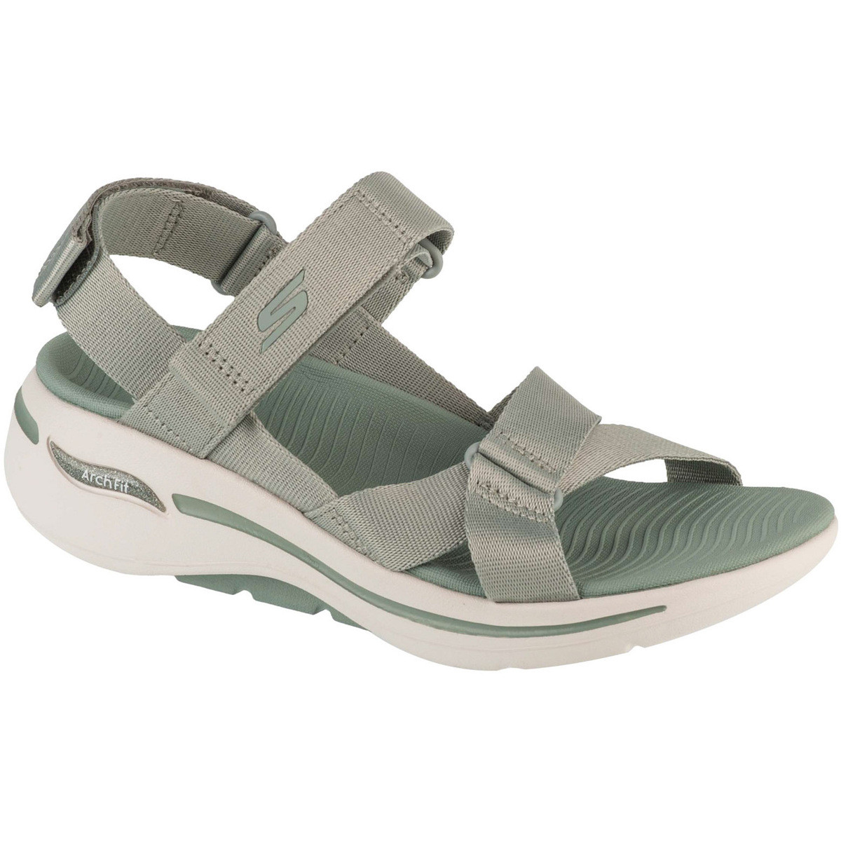 Skechers  Go Walk Arch Fit Sandal - Attract  Šedá