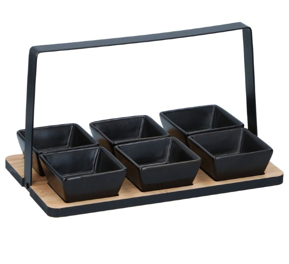 ALPINA Podnos servírovací sada na tapas a pochutiny ED-247362