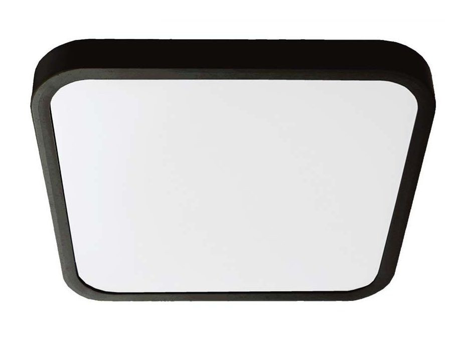 LED Solution Černé přisazené LED svítidlo čtvercové 250x250mm 18W IP44 Premium Barva světla: Teplá bílá 76421-24