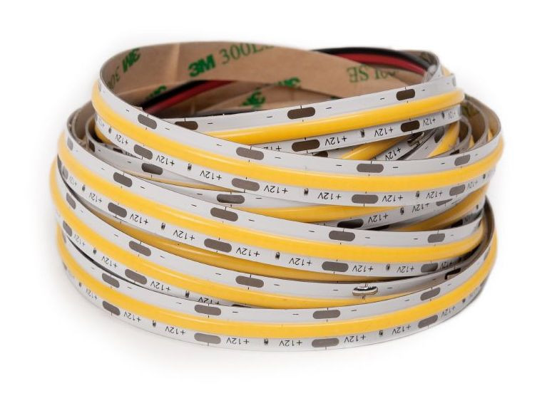 LED Solution COB LED pásek 15W/m 12V bez krytí IP20 Barva světla: Teplá bílá 191371