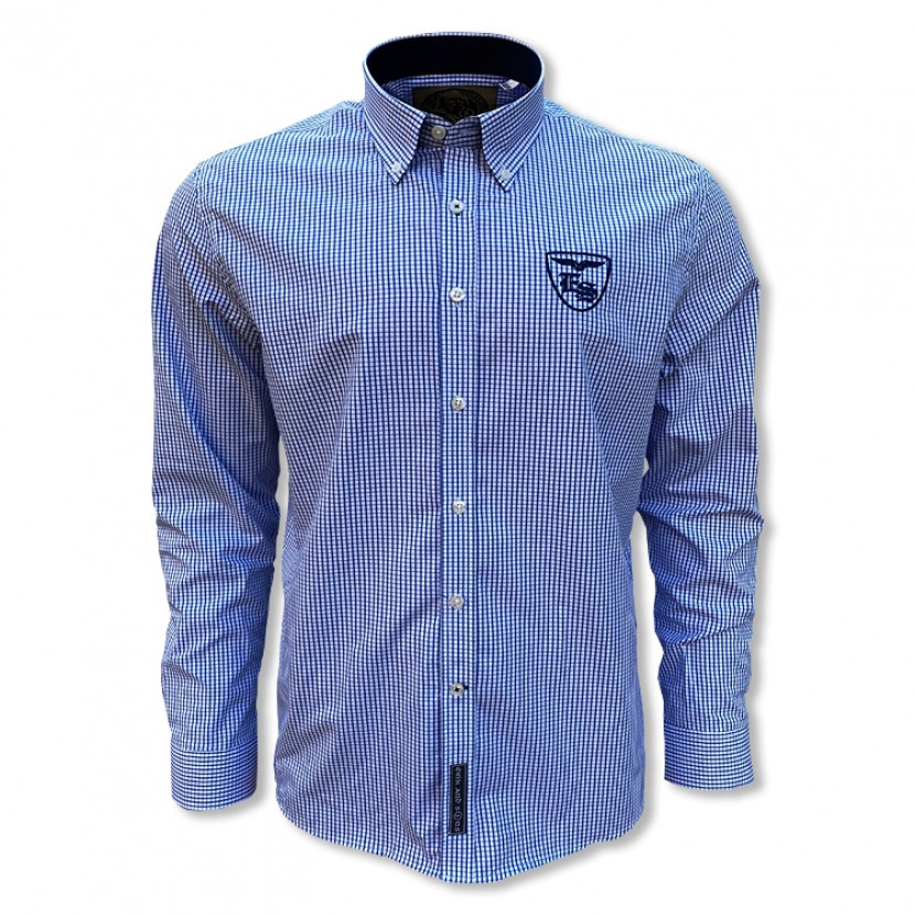 Košile pánská Erik and Sons Dunmore 1/1 - modrá, XXL