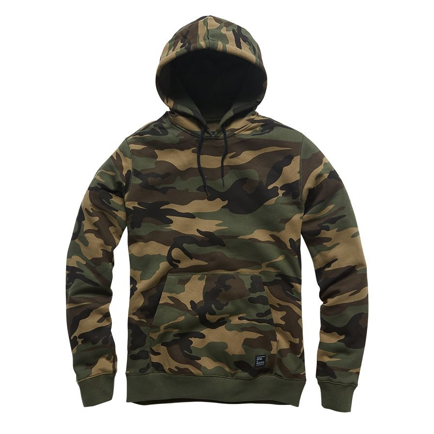 Mikina Vintage Industries Derby - woodland, L