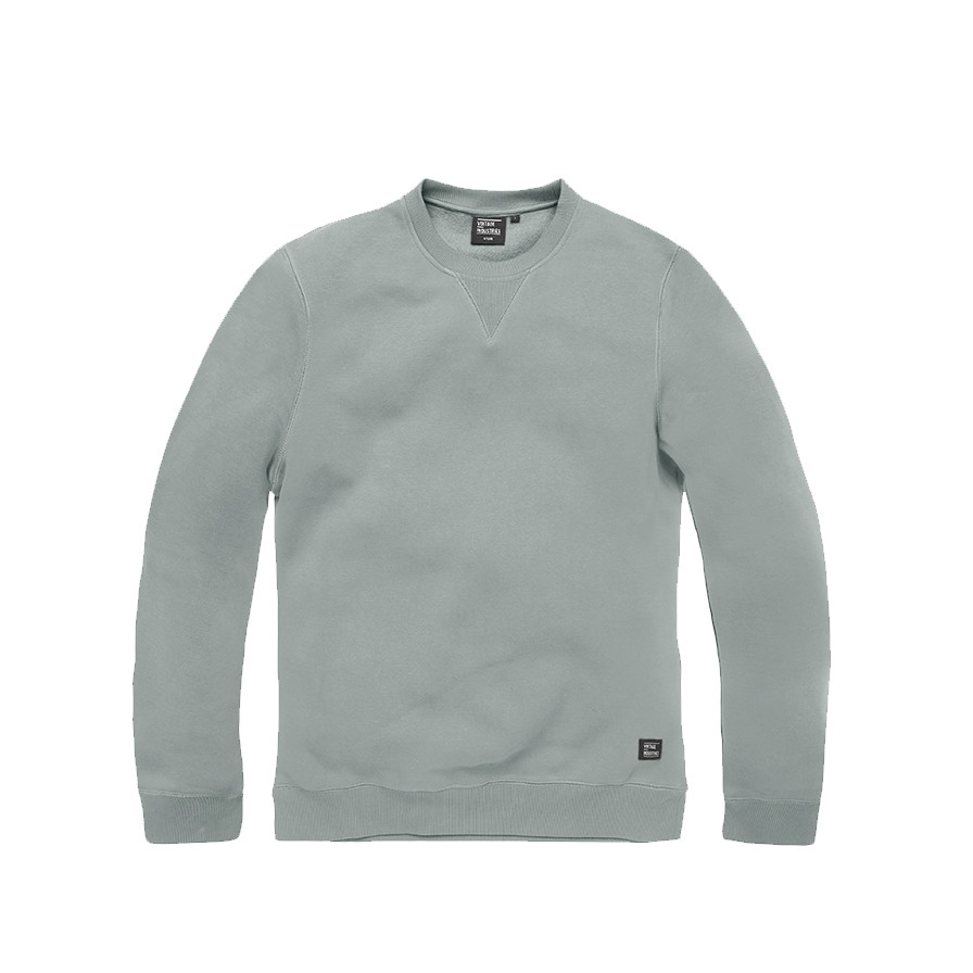 Mikina Vintage Industries Greeley Crewneck - šedá, M