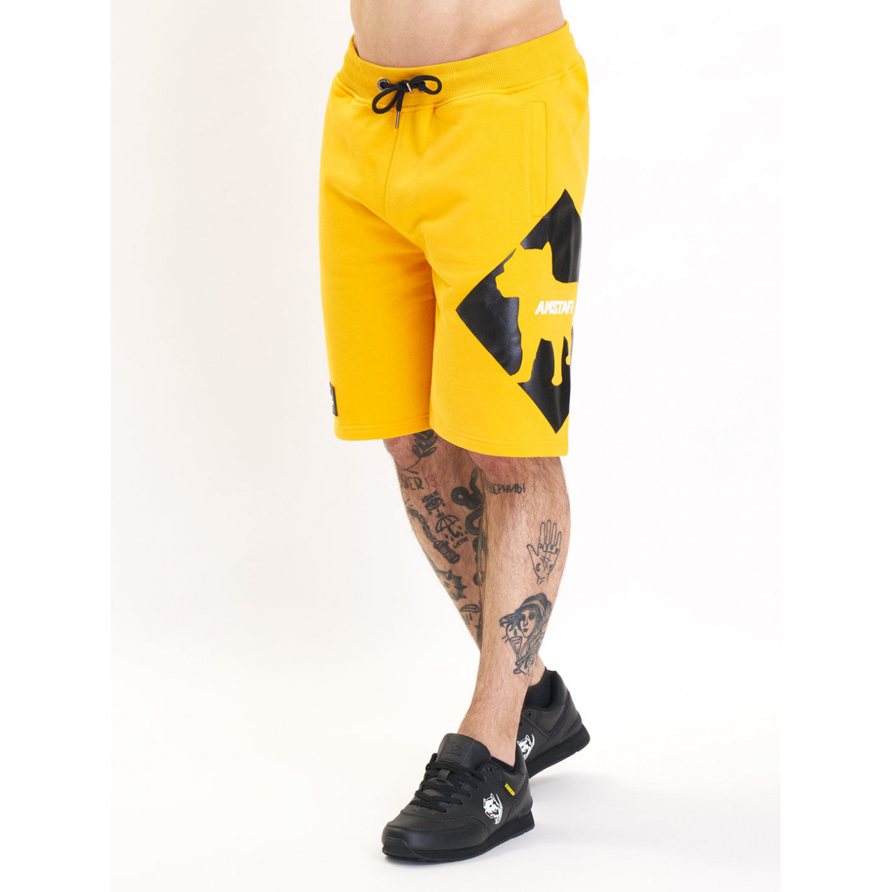Kraťasy pánské Amstaff Baist - žluté, M