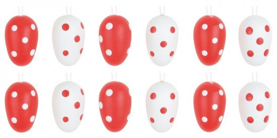 Anděl Dřevěné vajíčko na zavěšení - 3 cm - 12 ks - 7364