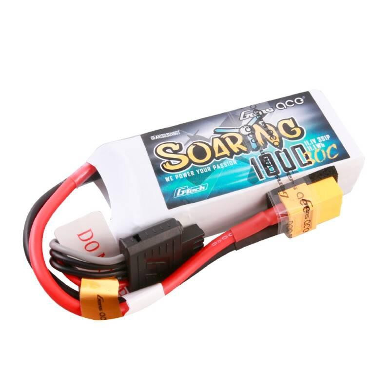 Gens Ace Akumulátor G-Tech Soaring 1000mAh 11.1V 30C 3S1P Lipo Batte