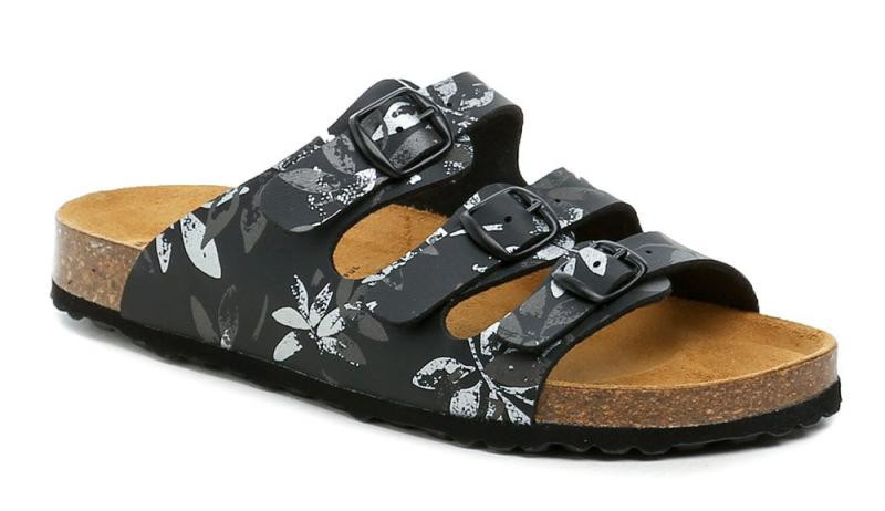 Lico 560238 černé dámské nazouváky