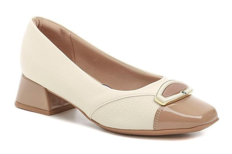 Piccadilly 160085-1 bílo mandlové dámské lodičky