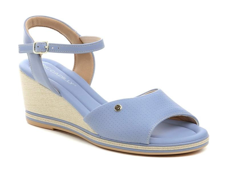 Piccadilly 408214-36 modré dámské sandály