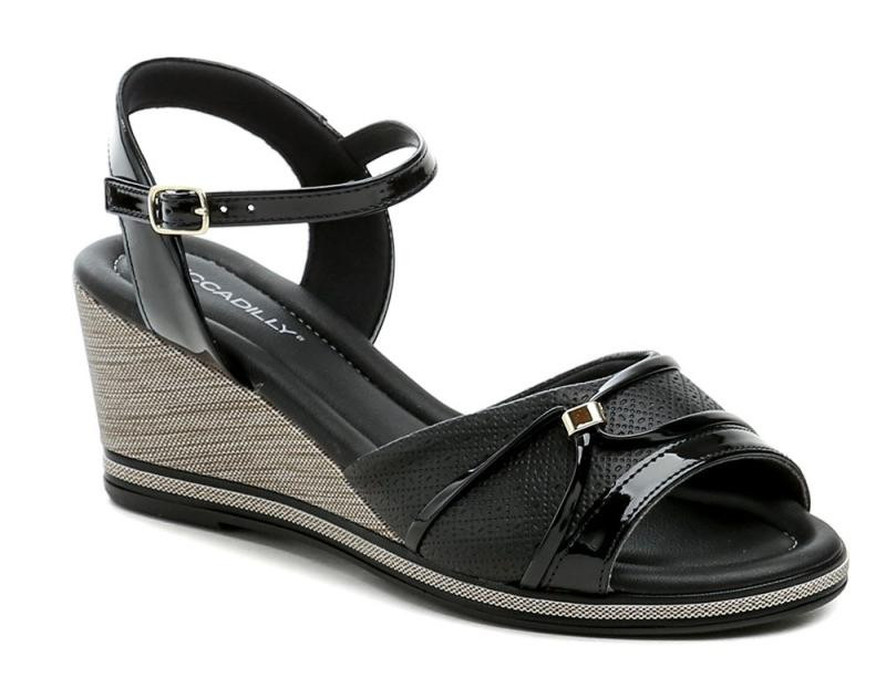 Piccadilly 408232-2 černé dámské sandály