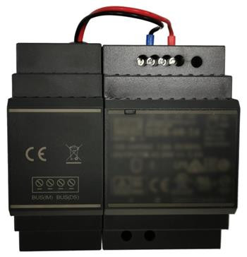 Napájecí adaptér, vč. injektoru pro D2 a Digital-D2 systém, montáž na DIN lištu, 60W, DC28V, max. 2,1A