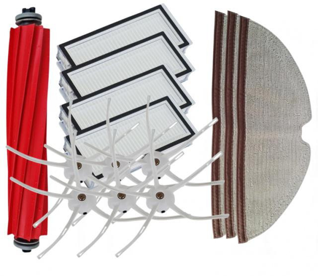 14ks Sada HEPA filtry, kartáče pro ROBOROCK Q7 Max, Q7 Max Plus, T8 a mopy