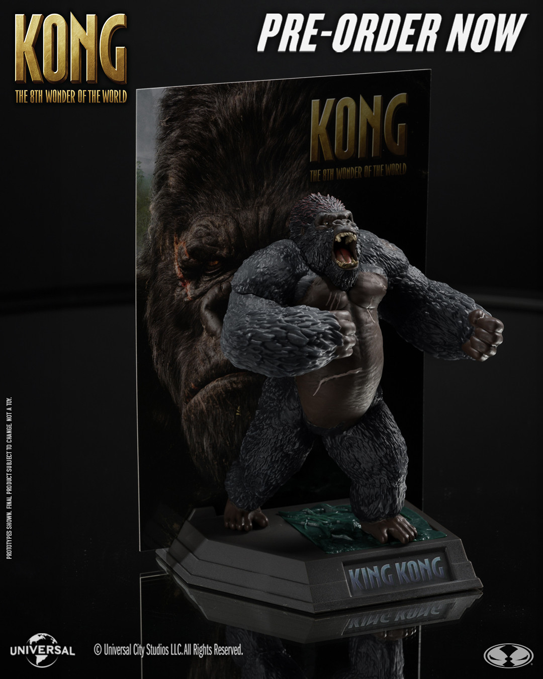 McFarlane | King Kong (2005) - sběratelská soška Kong (Movie Maniacs) 17 cm