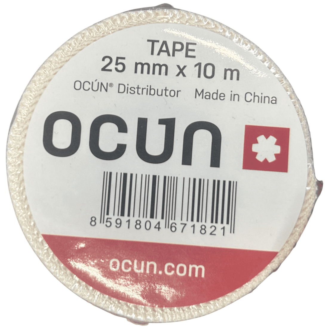 Tejpovací páska Ocún Tape 25mm x10m Barva: bílá