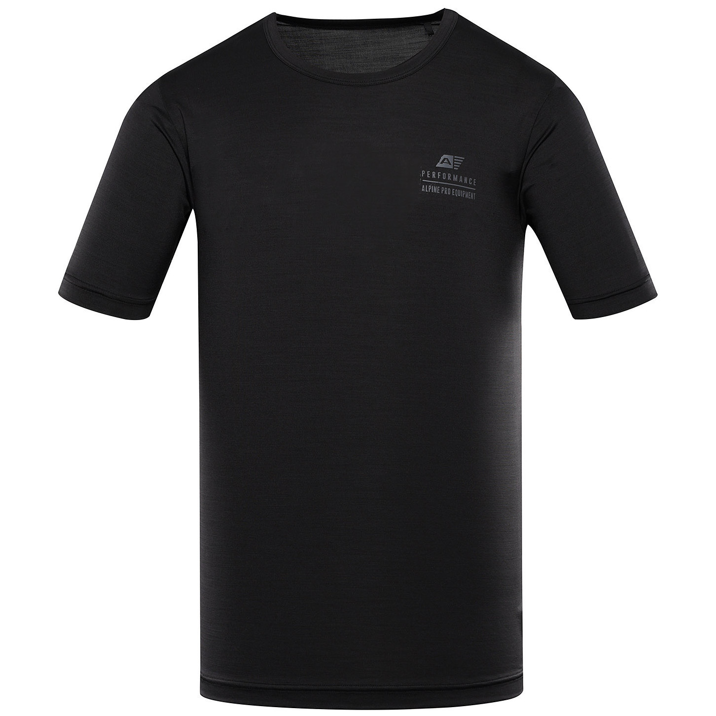 Pánské triko Alpine Pro Basik Velikost: L / Barva: šedá/černá
