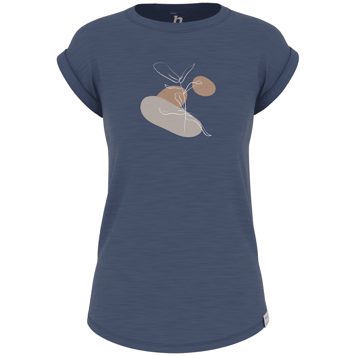 Dámské triko Hannah Arissa II Velikost: L / Barva: tmavě modrá