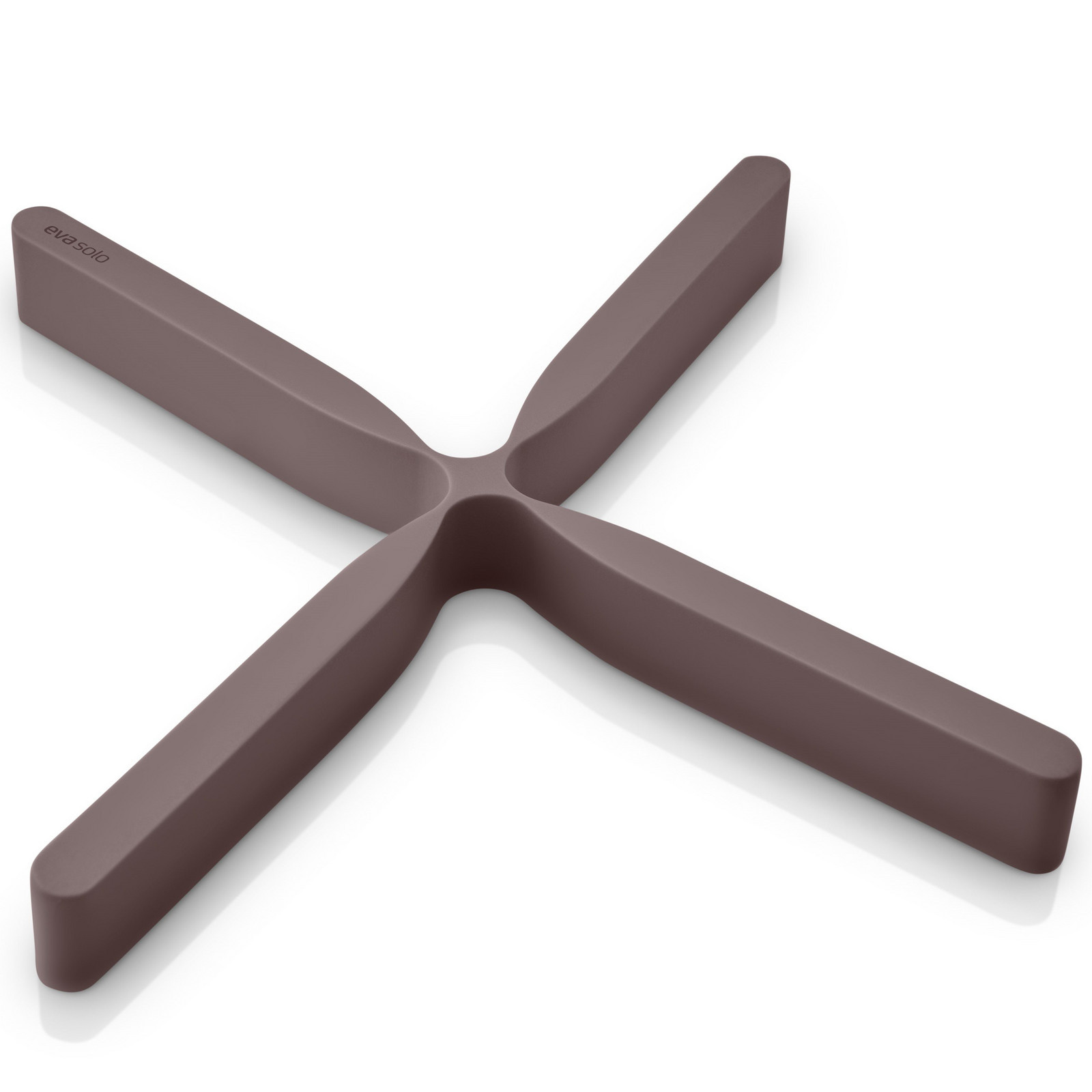 Podložka pod hrnec FLEX 21 cm, vintage hnědá, silikon, Eva Solo