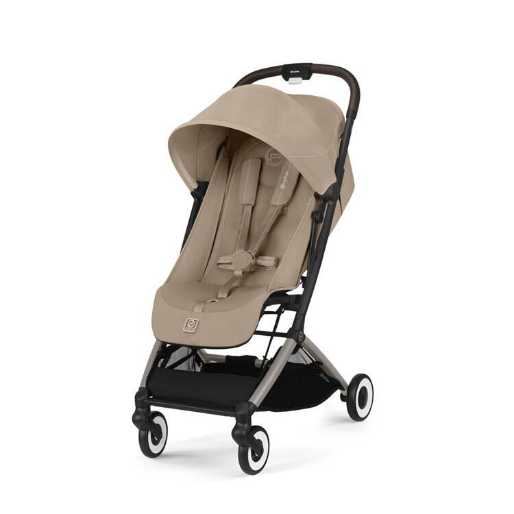 CYBEX Kočárek golfový Orfeo TPE Almond Beige Gold 2025