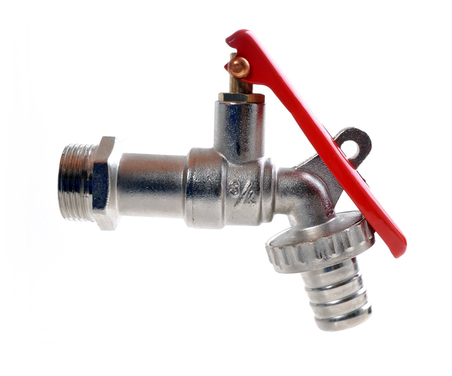 Ventil rohový zahradní kulový 3/4