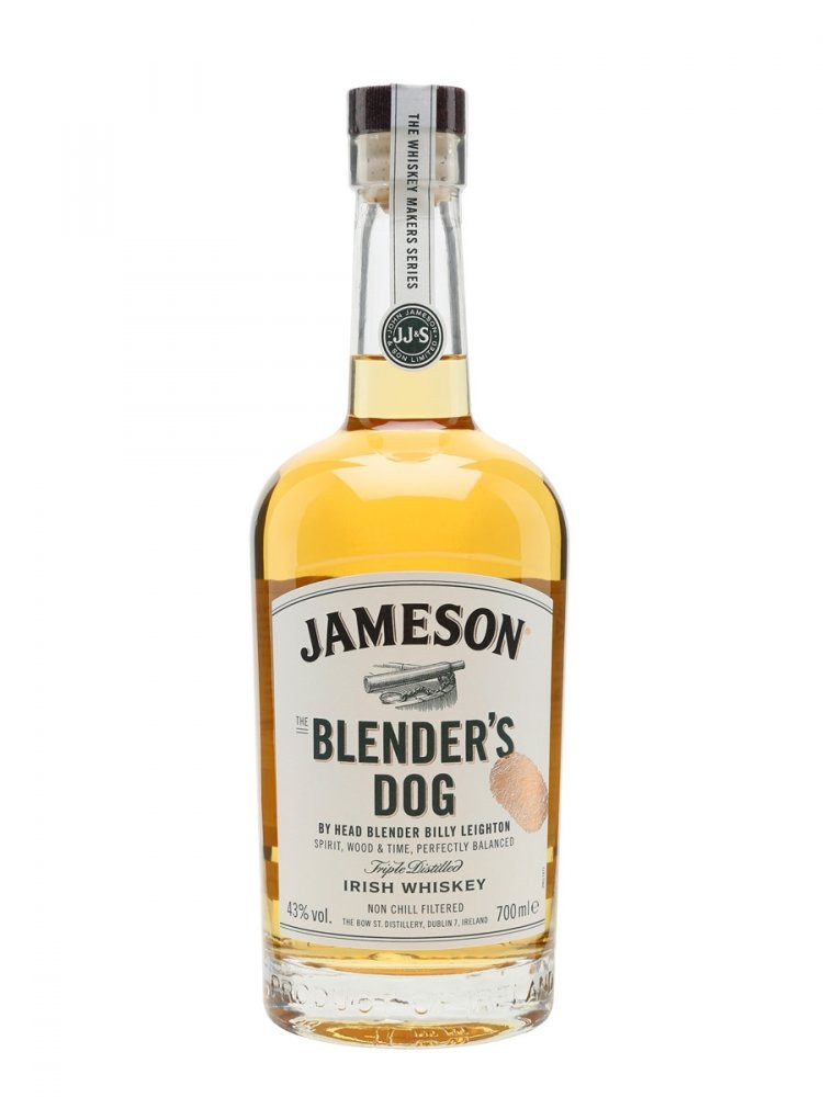 Gravírování: Jameson The Blender's Dog 0,7l 43%