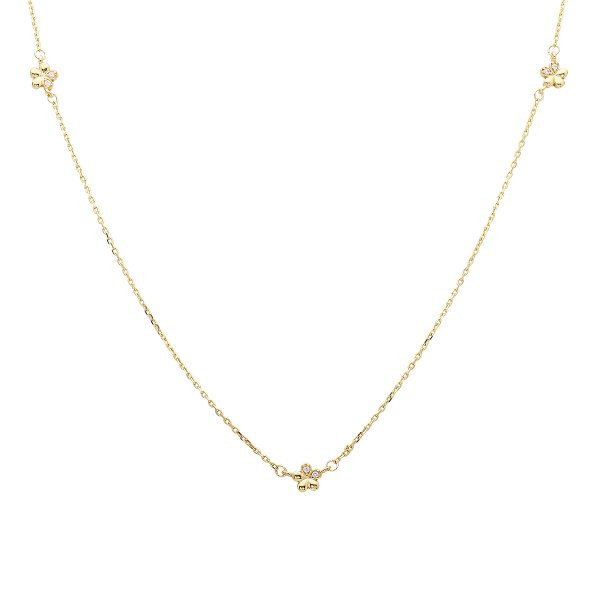 Náhrdelník se syntetickými kameny 276-573-001715 2.05g