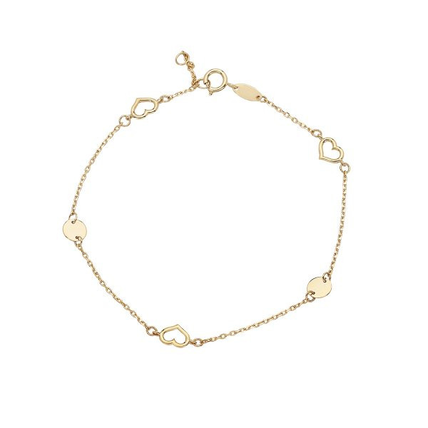 Náramek bez kamenů / řetízkový 261-087-002326 1.10g