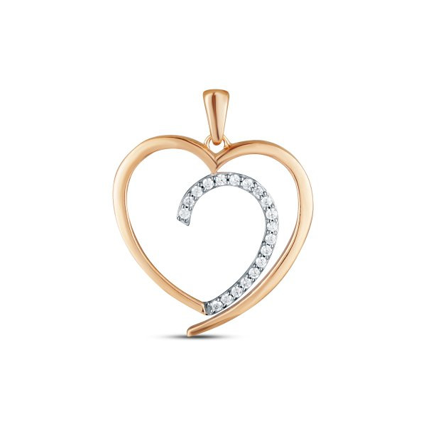 Přívěsek se syntetickými kameny 646-635-043467-0000