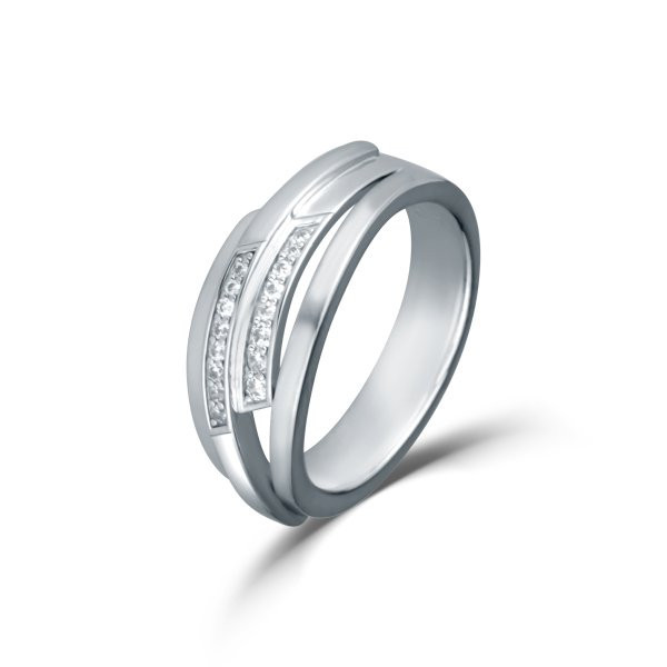 Prsten se syntetickými kameny 126-635-9740 52