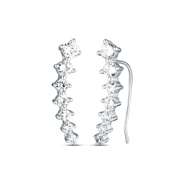 Náušnice se syntetickými kameny 136-927-141300-0000