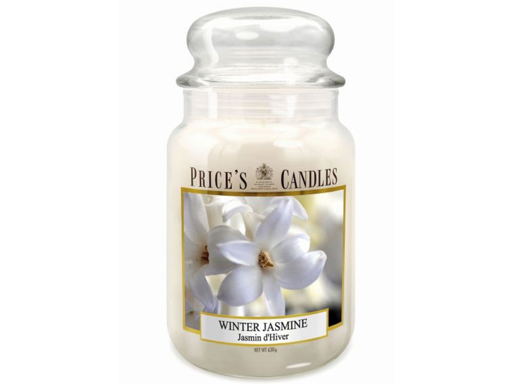 Price’s PRICE'S MAXI svíčka ve skle Zimní jasmín - hoření 150h