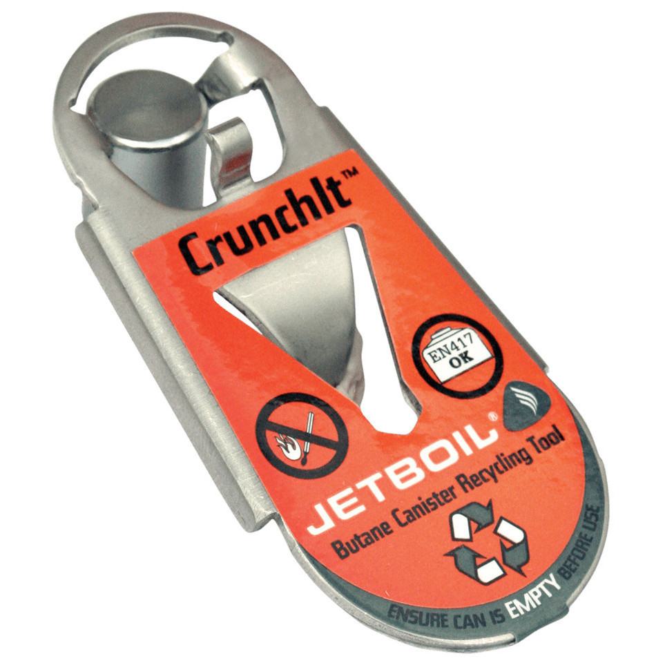 Jetboil CrunchIt™ Fuel Canister Recycling Tool 858941006069