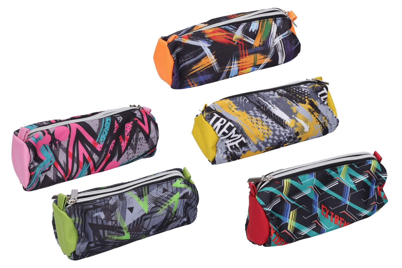 Penál etue 21x8 cm mix