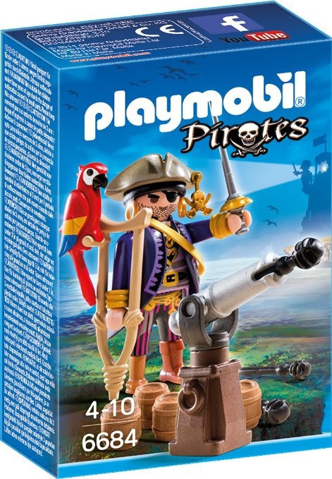 Playmobil Playmobil 6684 Kapitán pirátů