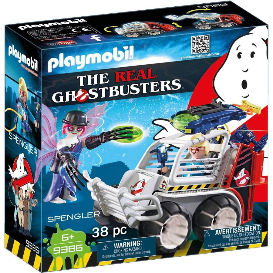 Playmobil Playmobil 9386 The Real Ghostbusters Spengler ve vozidle s klecí