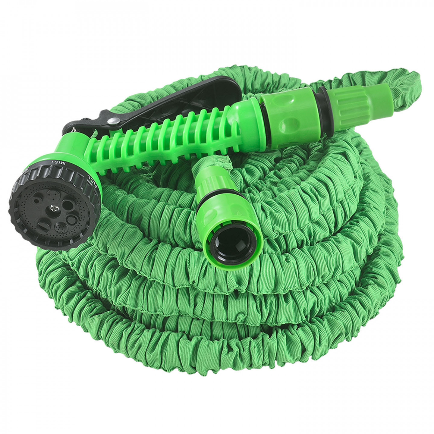 Goleto Zahradní smršťovací hadice 22,5 m | zelená