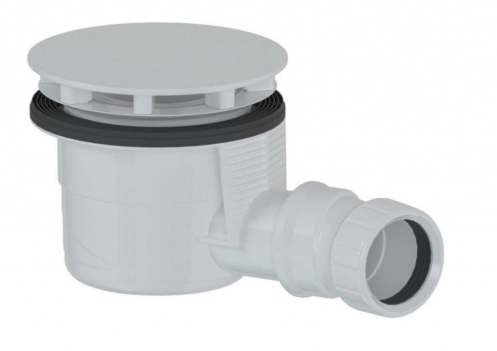 POLYSAN Vaničkový sifon, průměr 90, DN40, krytka bílá 17911W