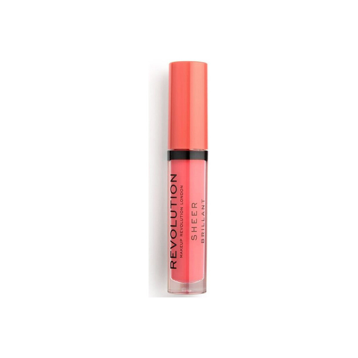 Makeup Revolution  Sheer Brilliant Lip Gloss - 138 Excess  Růžová