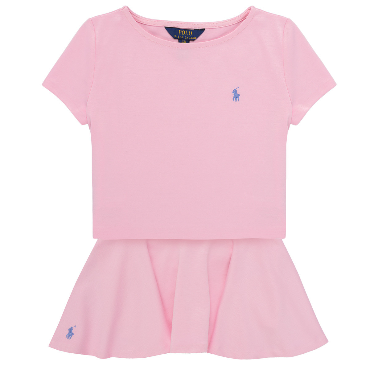 Polo Ralph Lauren  SSPONTSCTRST-SETS-SKIRT SET  Růžová