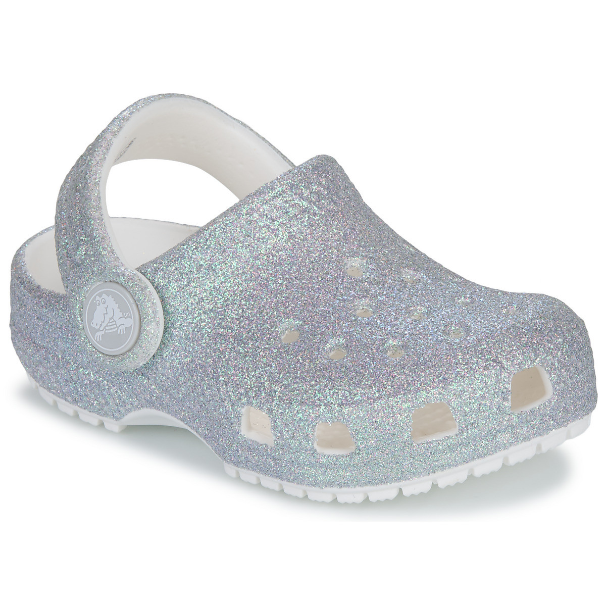 Crocs  Classic Iridescent Glitter CgT  Bílá