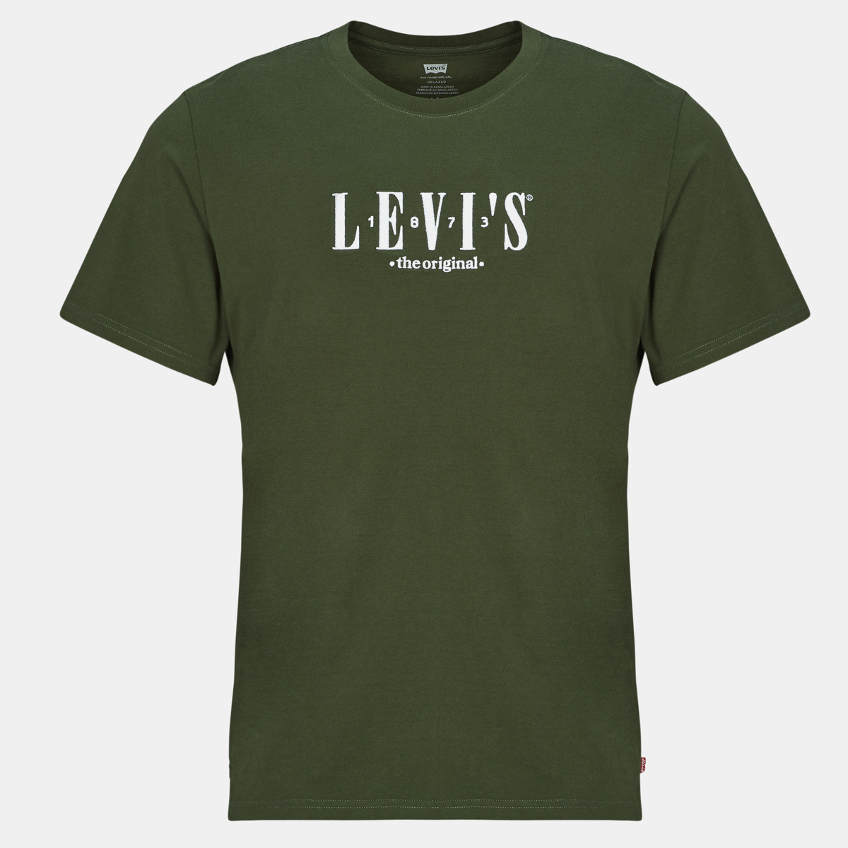 Levis  SS RELAXED FIT TEE  Khaki