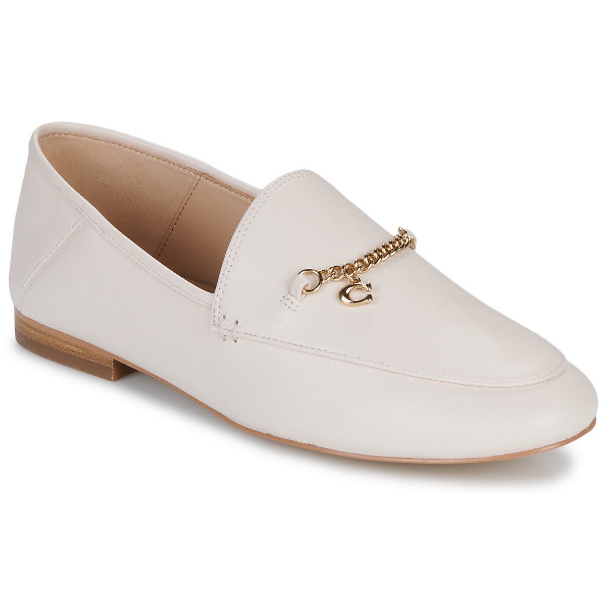 Coach  HANNA LEATHER LOAFER  Béžová