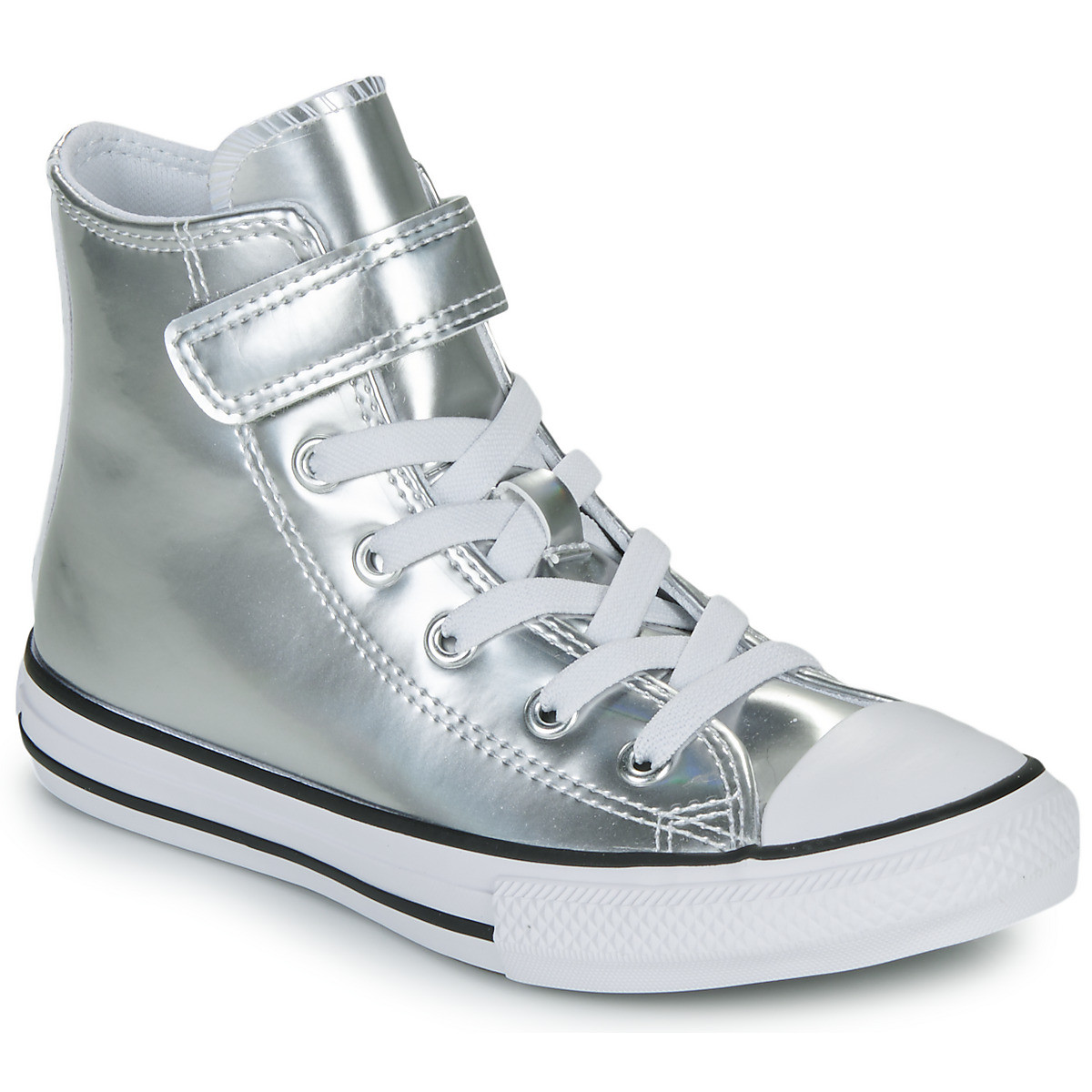 Converse  CHUCK TAYLOR ALL STAR METALLIC EASY-ON  Stříbrná
