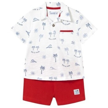 Mayoral  1657 Conjunto polo Rojo  Červená