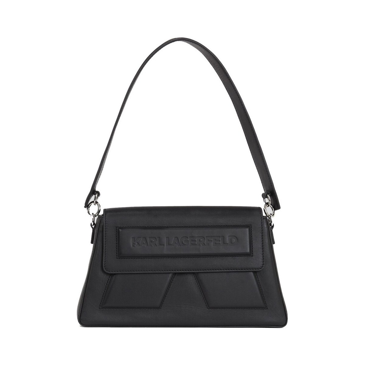 Karl Lagerfeld  IKON K SOFT SHOULDER BAG  Černá