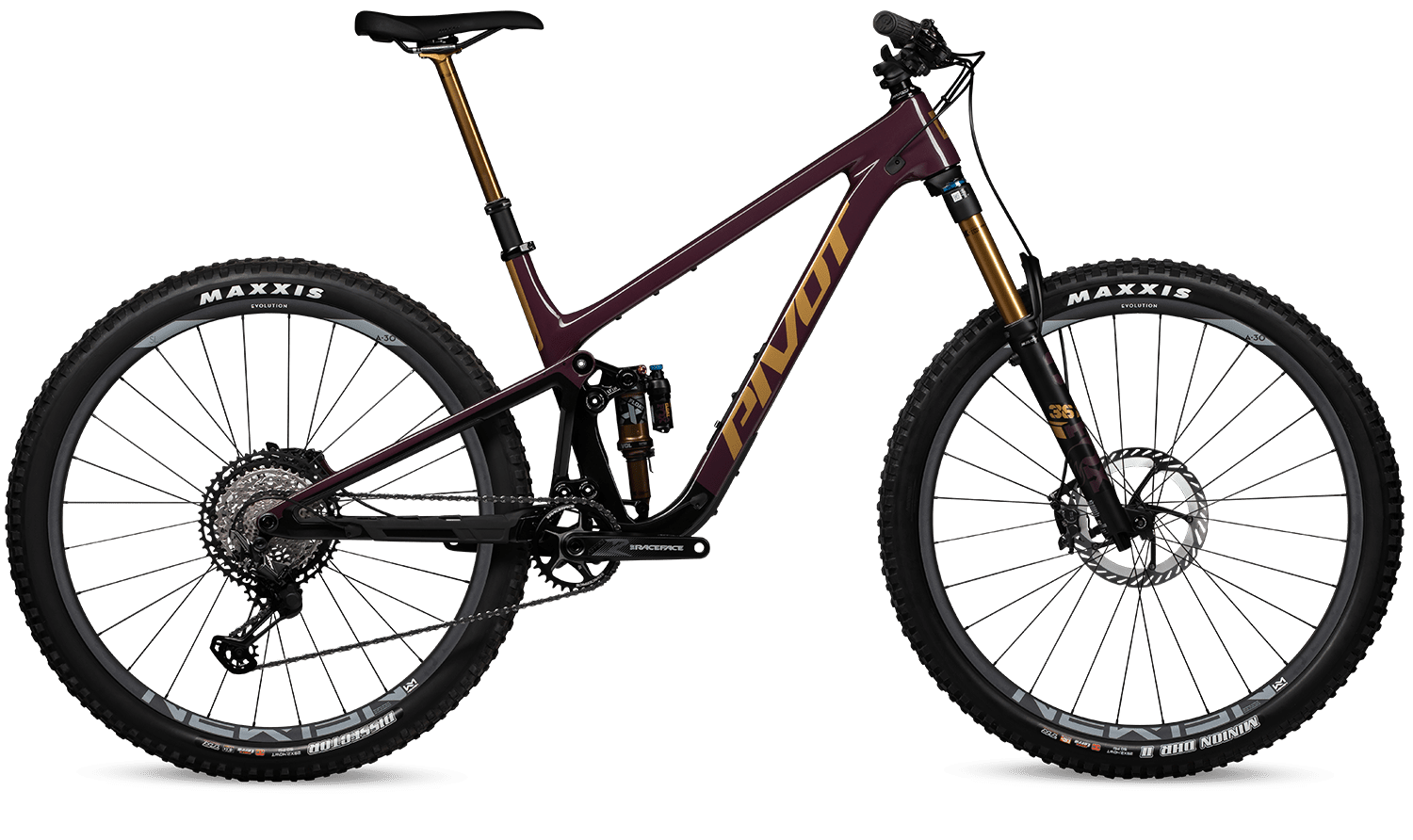 Celoodpružené kolo Pivot Trailcat LT Pro XT/XTR Barva: Doctor Purple, Velikost: XS