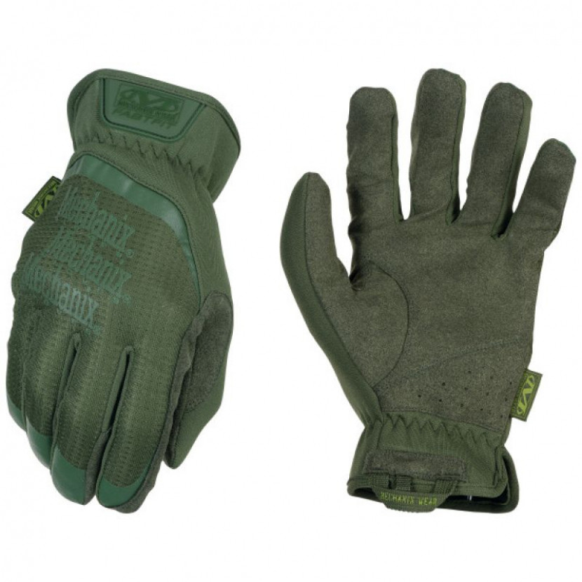 Rukavice Mechanix Wear FastFit Gen II - olivové, S