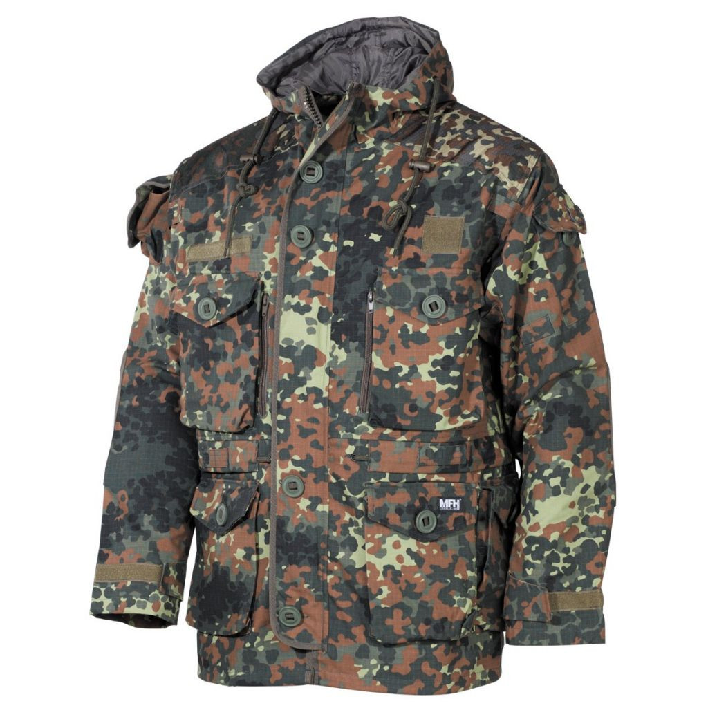 Bunda MFH Commando Smock - flecktarn, L
