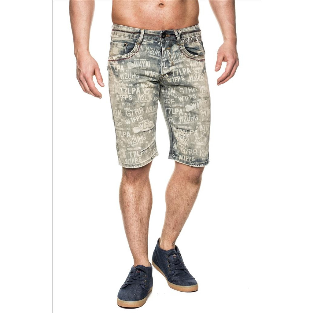 Kraťasy džínové Jeansnet 6002 - šedé, 31